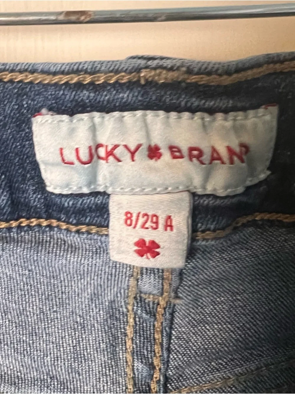 Lucky Brand Womens Sweet Mid Rise Boot Cut Jeans Medium Wash‎ Sz. 8/29